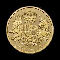 1 тройунция 24 карата Златна Монета Кралски Герб 2023 г.