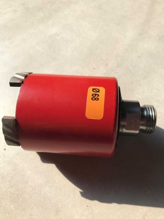 Carotă diamantată pentru doze  68 mm pentru carotare în zidărie