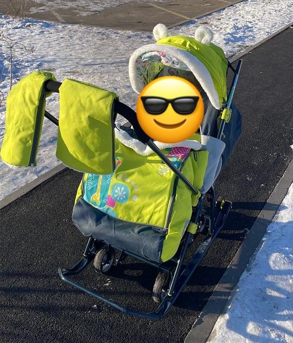 Продам санки утеплённые