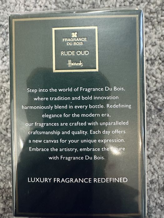 Нишов оригинален парфюм Fragrance du bois, Rude Oud 50ml
