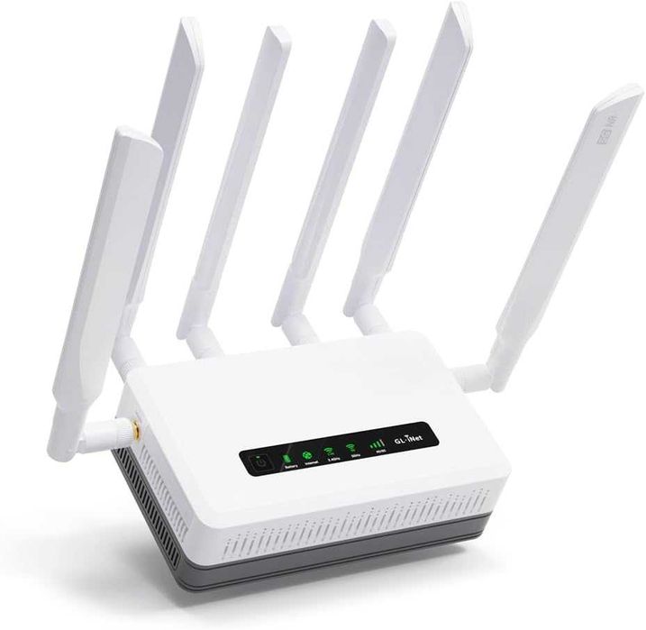 GL.iNet GL-XE3000 (Puli AX) 5G рутер със слотове за 2 SIM карти