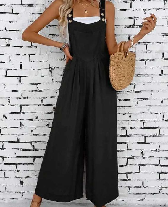 продавам памучен бохо гащеризон голям размер