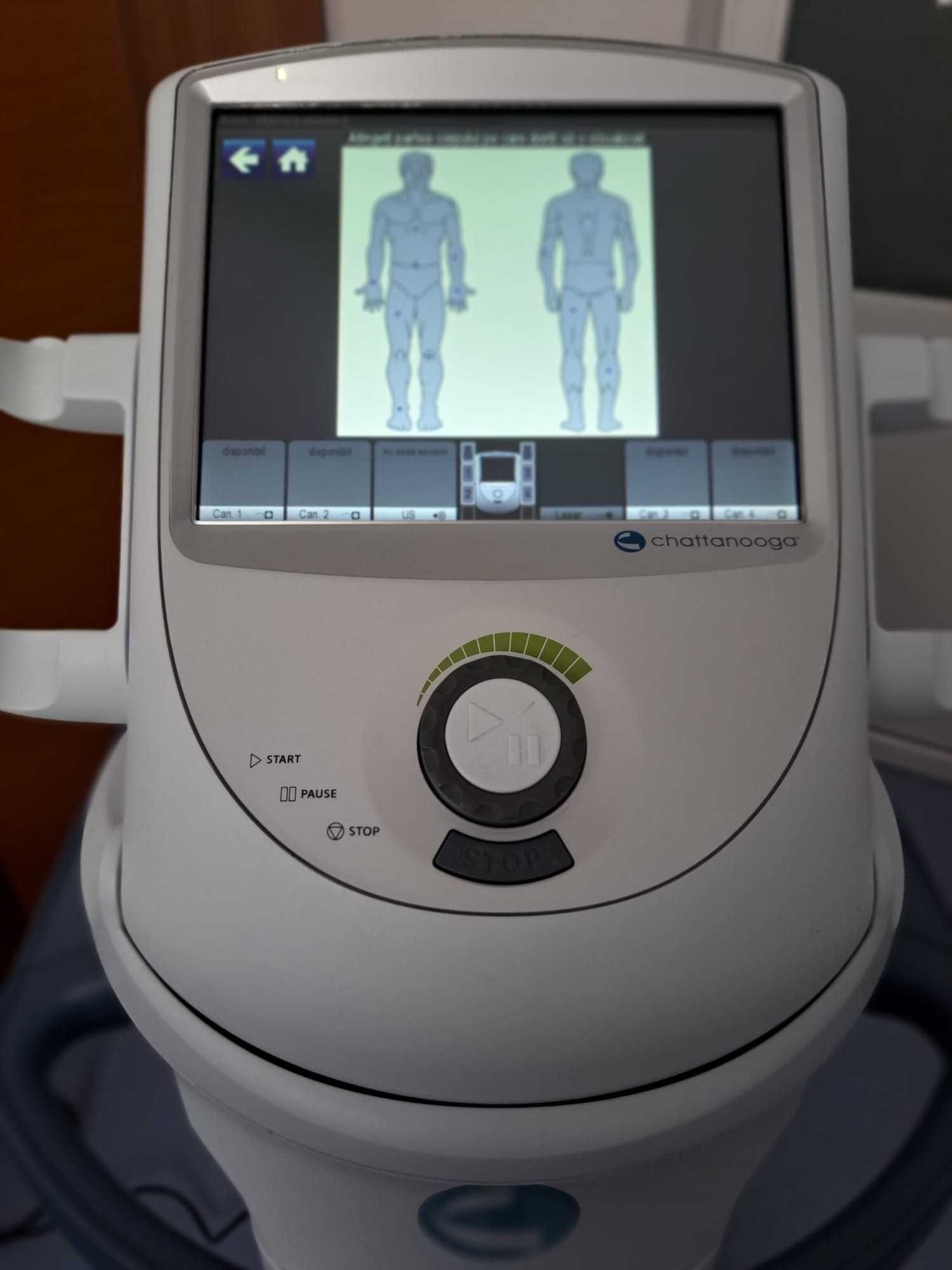 Combina fizioterapie patru canale, plus ultrasunet si vacuum