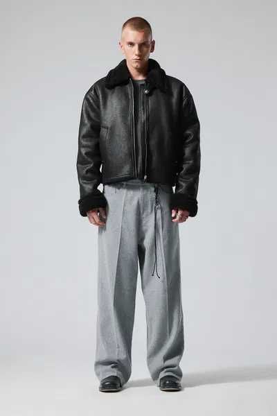 WEEKDAY , Мъжко - много дебело зимно яке
 Shearling Jacket , размер XL