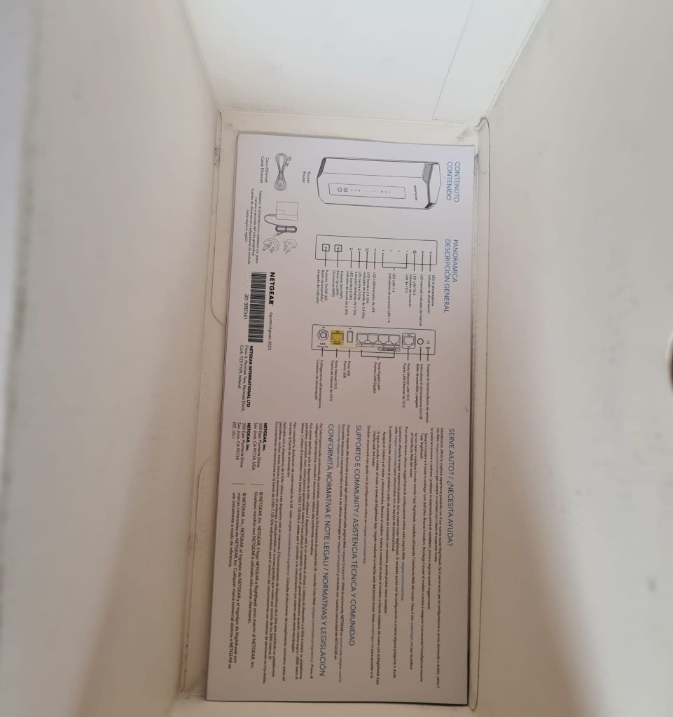 Router wireless rs700 wifi 7 Netgear