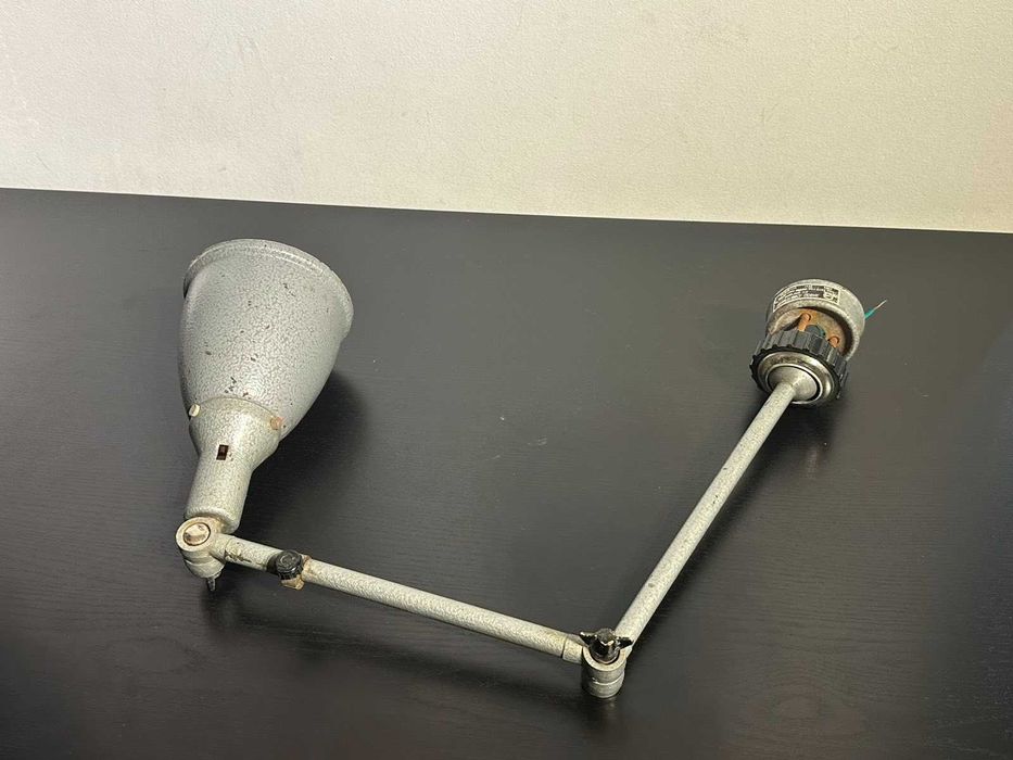 Соц Индустриална Сгъваема Лампа Винтидж