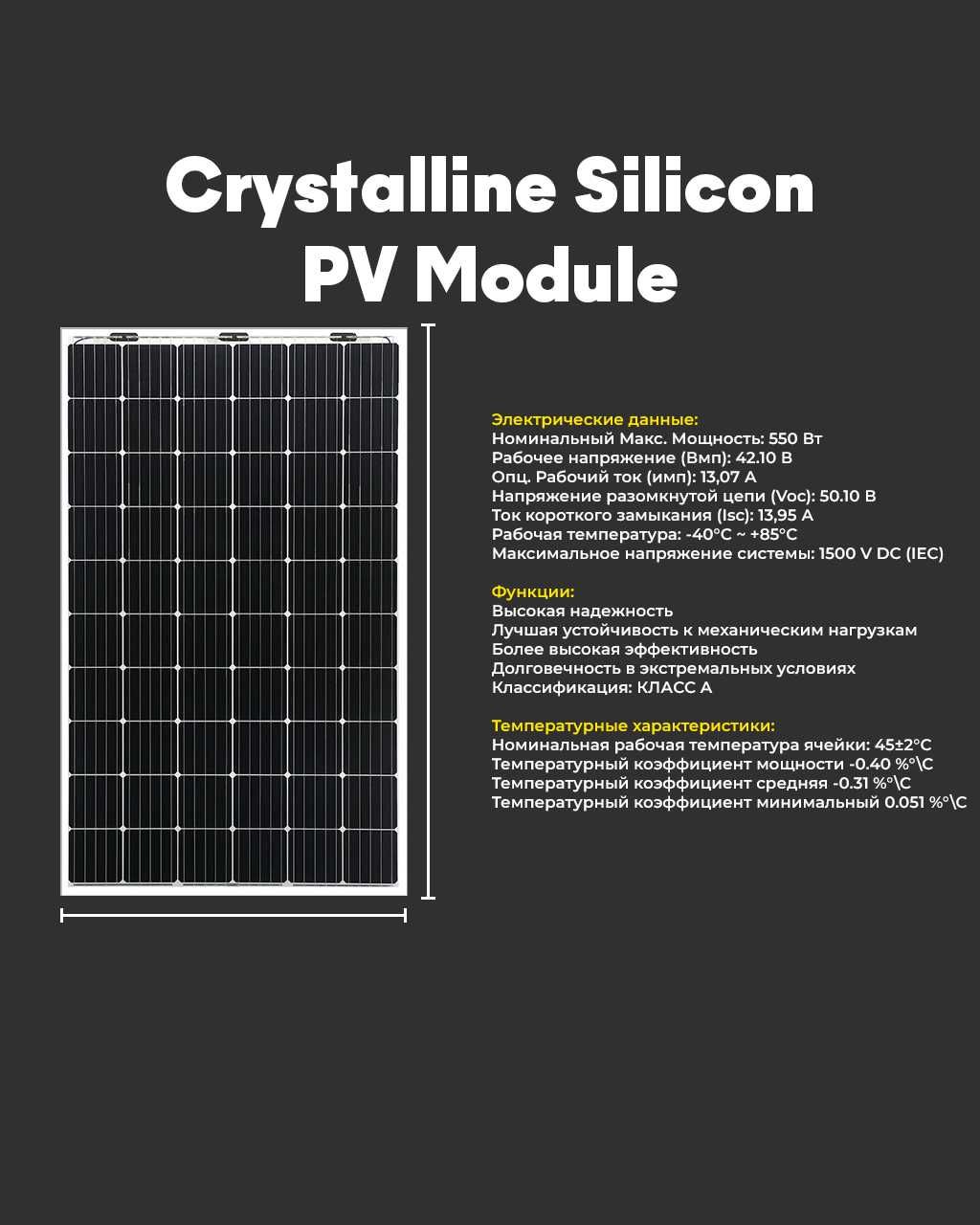 Quyosh panel 550w,540w,560w 0.135 centdan