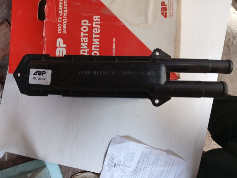 Радиатор отопителя. Лада Калина.