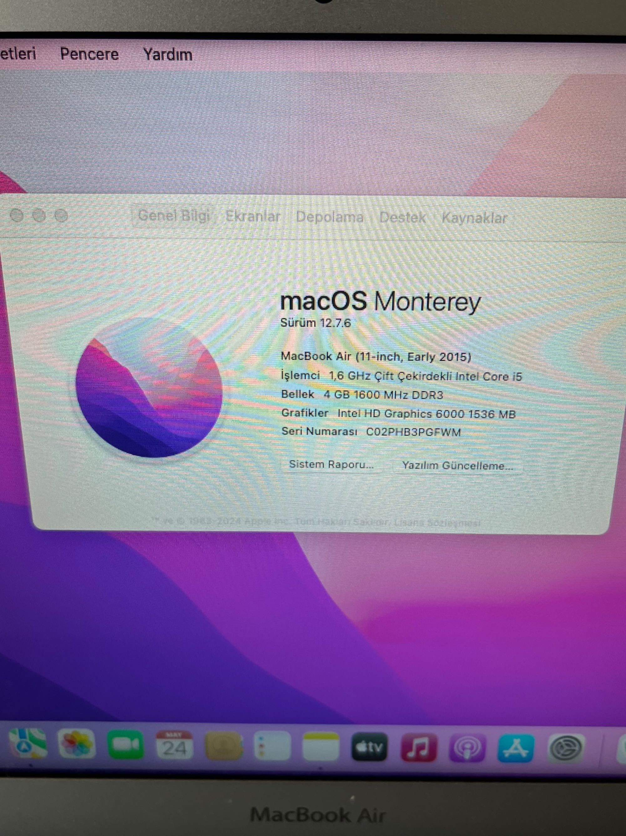 Macbook Air 11 A1465 - 2015