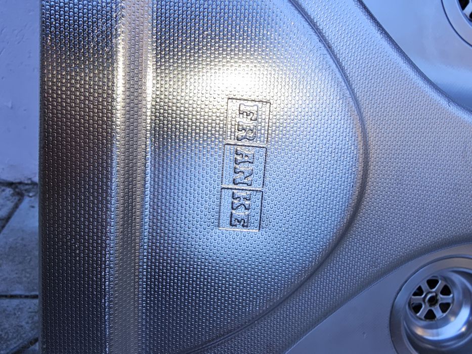 Chiuveta dublă Franke inox, cu corp mobilier