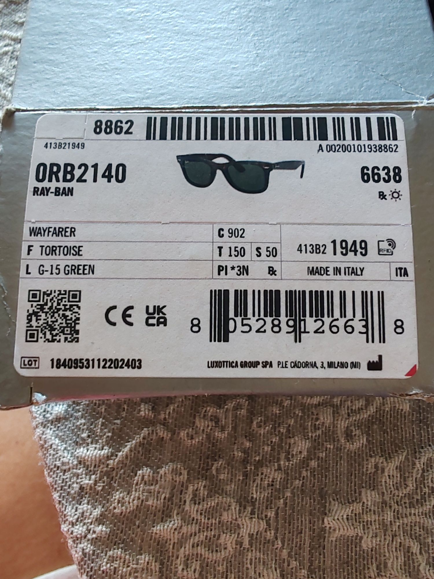 Ochelari de soare Ray Ban Wayfarer
