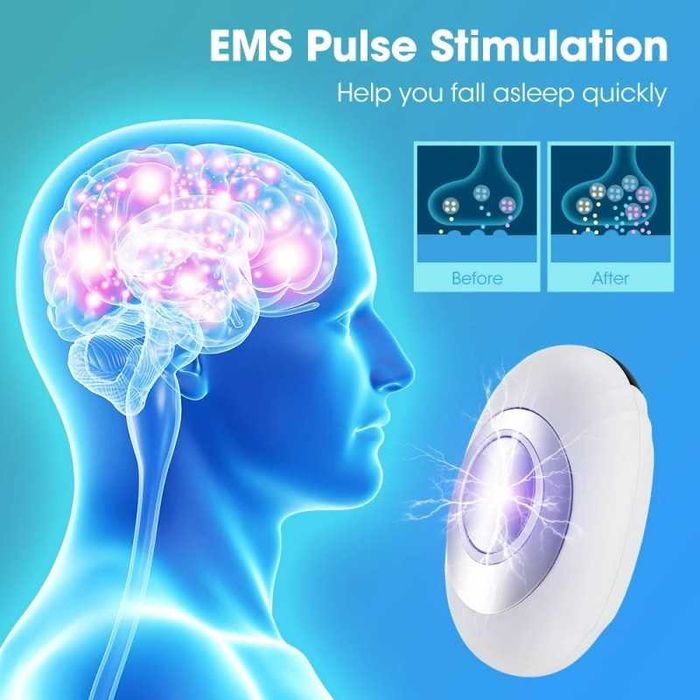 Ajutor de somn CES portabil cu puls EMS și microcurent insomnie, stres
