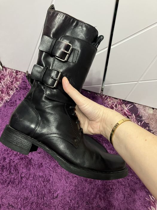 Bocanci piele naturala,Janet&Janet