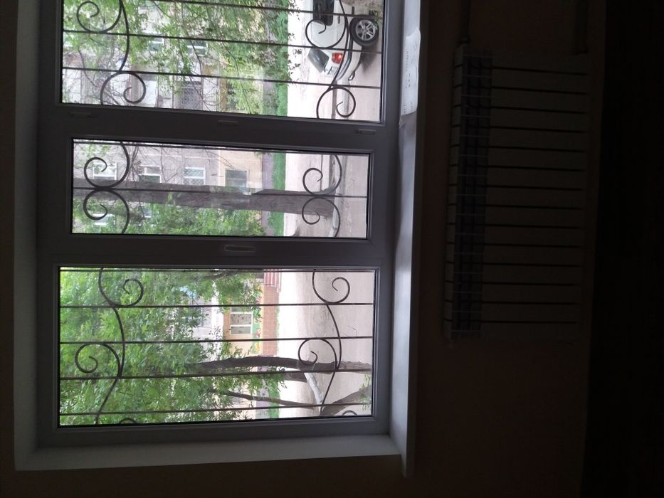 Решетки на окна подойду на квартиру Алматинской планировки