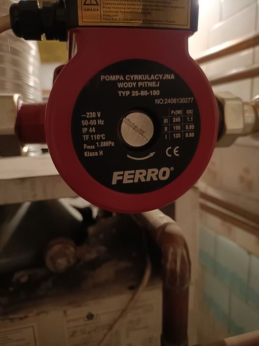 Pompa recirculare FERO