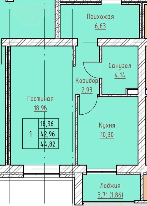 Продаётся евродвушка в центре! 2/5эт