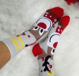 Дамски и мъжки коледни чорапи