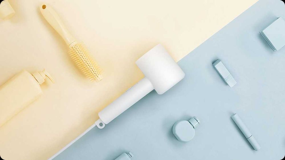 Фен для волос Xiaomi Mijia Negative Ion Portable Hair Dryer H300 белый