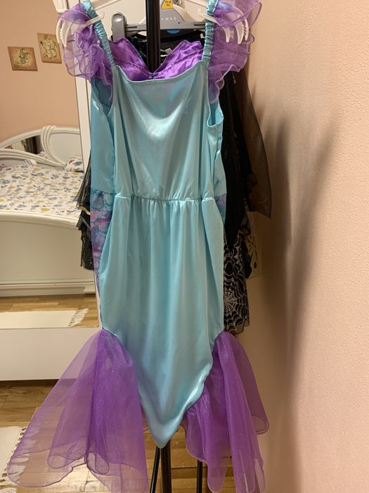Rochta sirenă Halloween marimea 5-6 ani/110-116