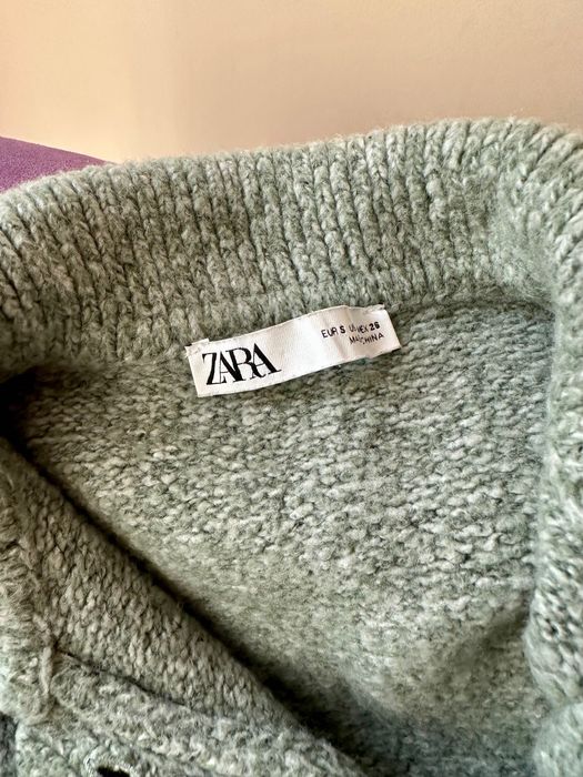 Джемпер ZARA oversized свободен плетен