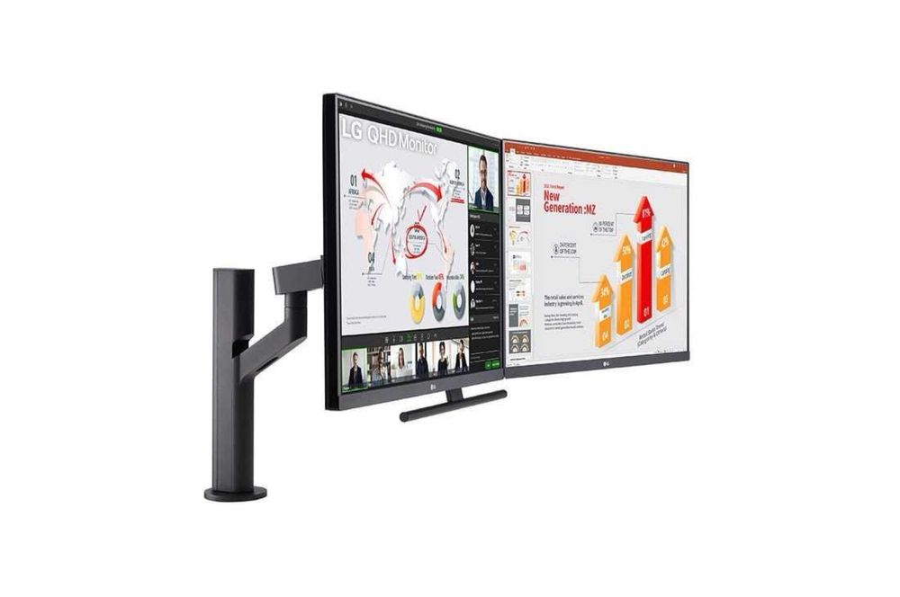 Двойной монитор  LG 27qp88d Ergo Dual