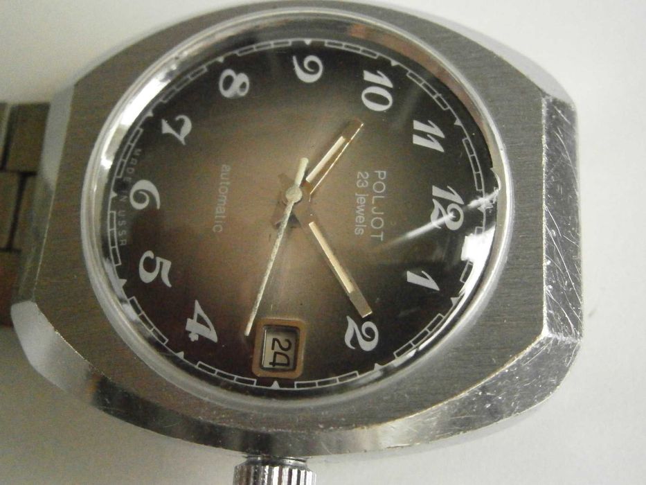 POLJOT automatic, 23 jewels, made in USSR, case 37mm, TOP!