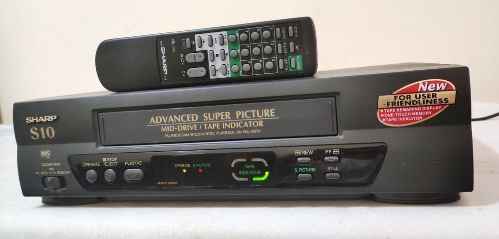 Sharp видеомагнитафон