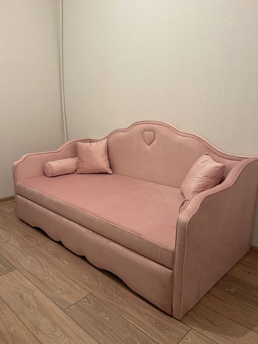 Детская угловая кровать с подъёмным механизмом