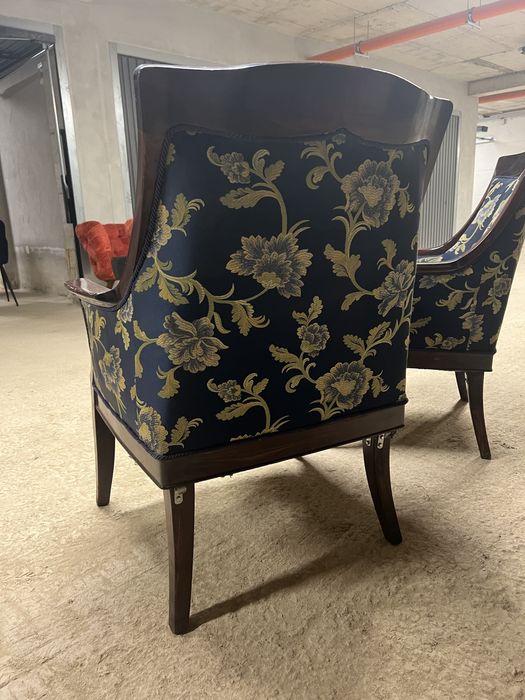 Ретро фотьойл от истиско дърво