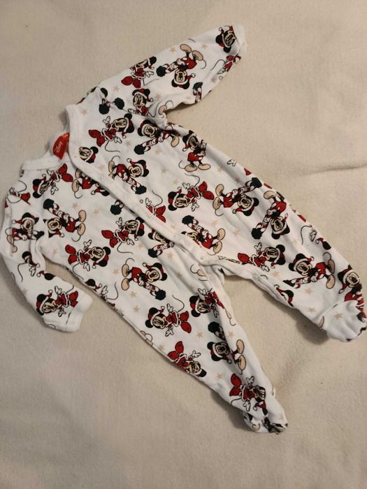 Лот коледни дрехи - 2 рокли и пижамка- 56/62