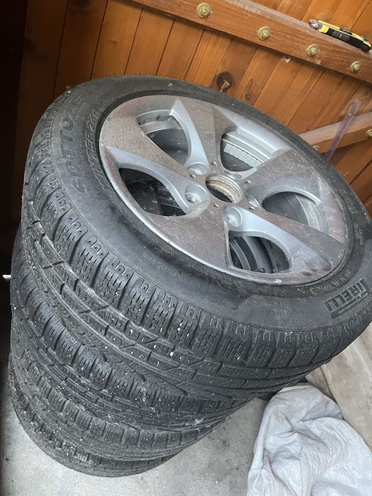 Зимни гуми и джанти от бмв е90 205/55/16