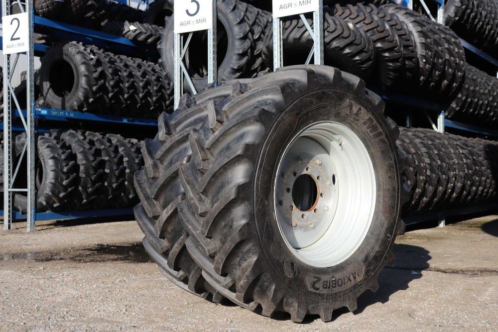 Cauciucuri 540/65R30 Michelin Noi Radiale cu Janta pentru Tractor Case