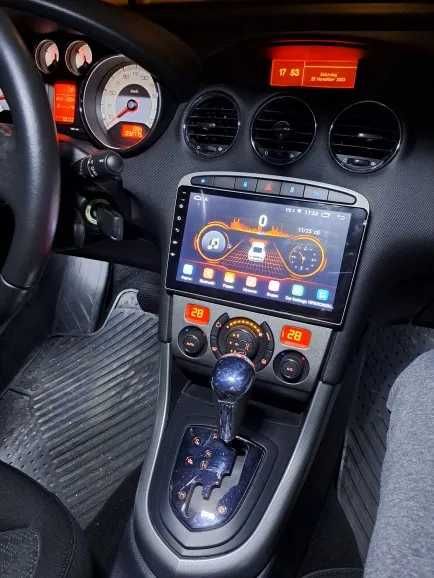 Navigatie GPS Android 13 Peugeot 308 408 - CarPlay, QLed, DSP , Wi-Fi
