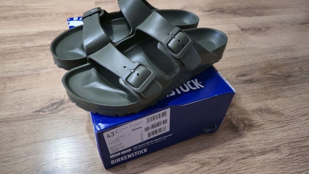 Papuci Originali Birkenstock 43 Noi Adidas Nr. 43 Slapi Sandale