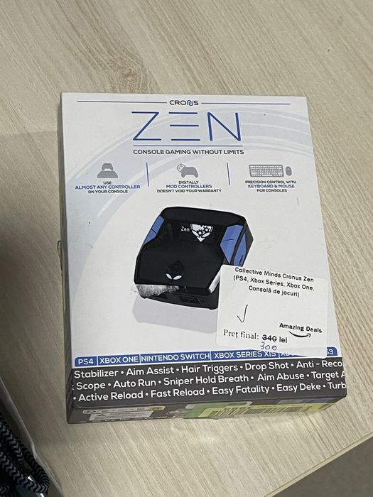 Cronus Zen ,Adaptor pentru Toate Controllerele la Orice Consolă
