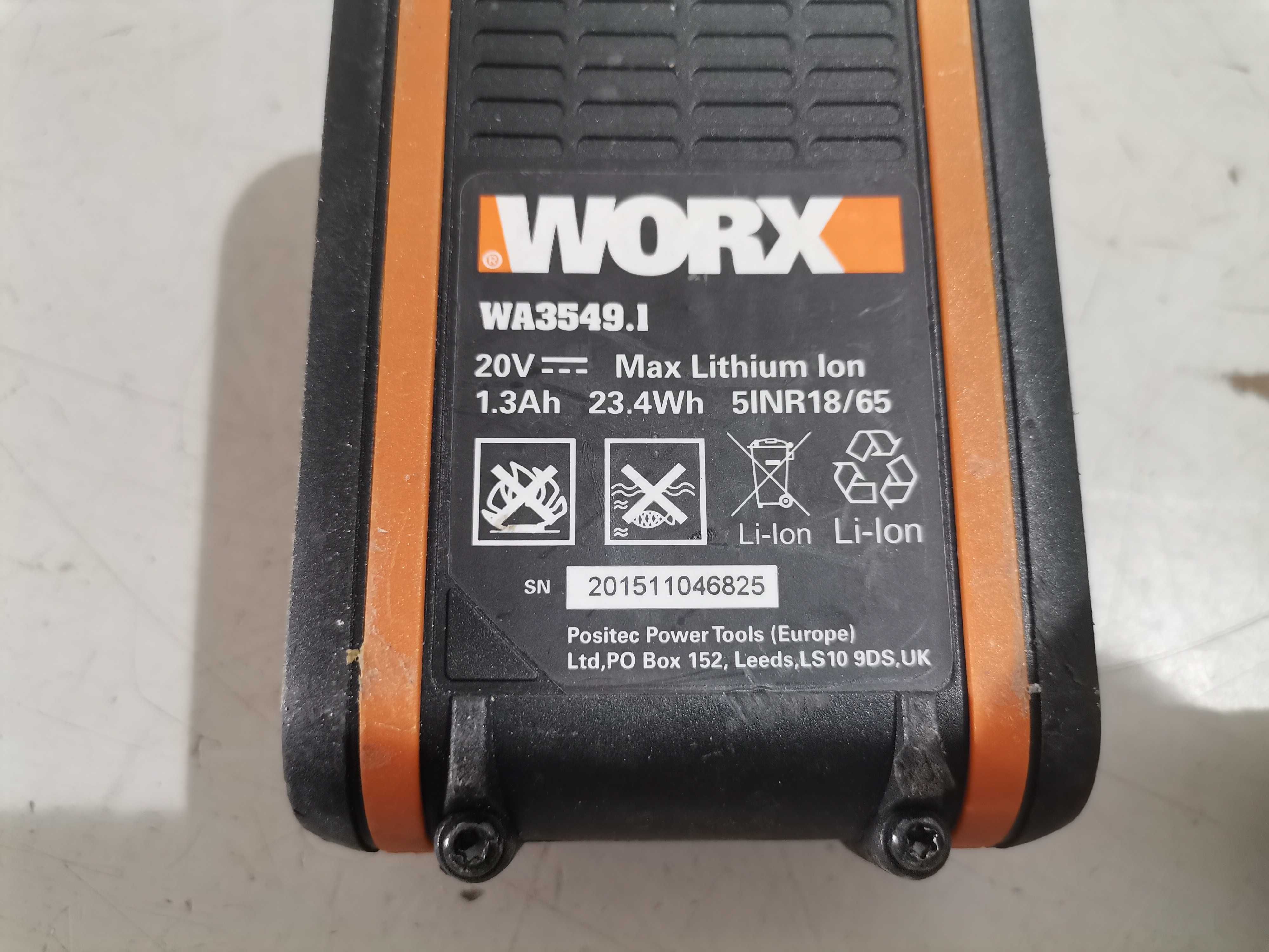 Батерии - Worx 20 V / 1.3Ah / li ion