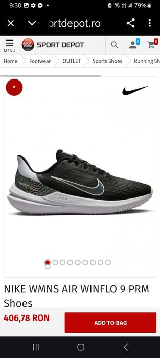 Adidasi originali Nike nr.42.5