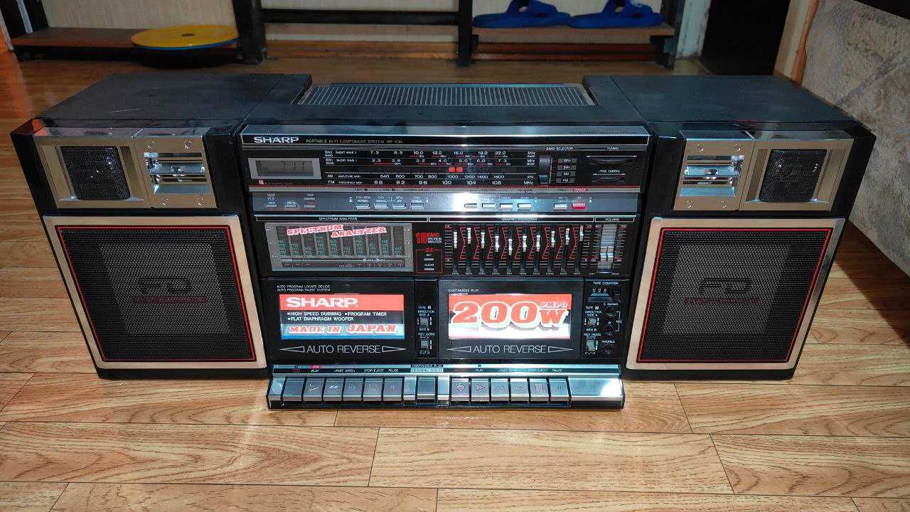 Кассетная магнитола SHARP WF 939