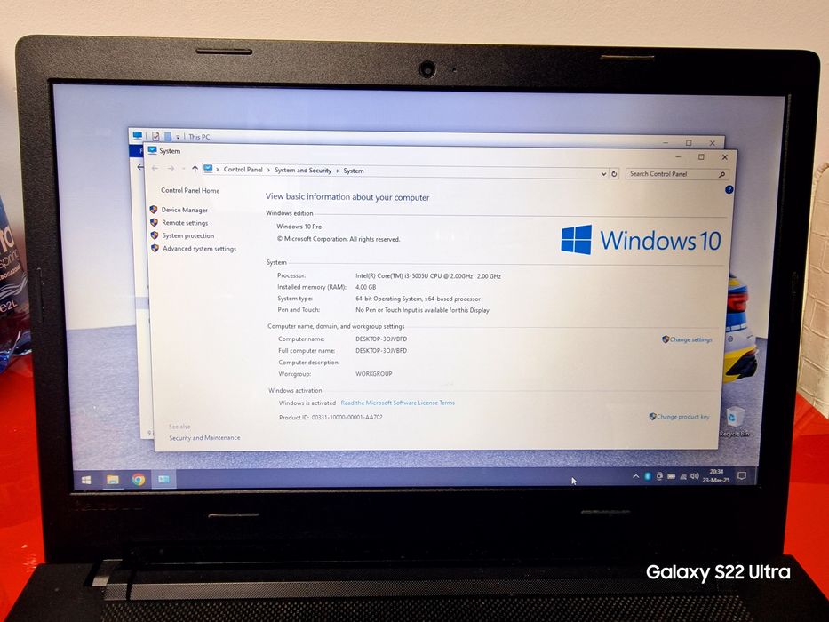 Laptop Lenovo i3 gaming