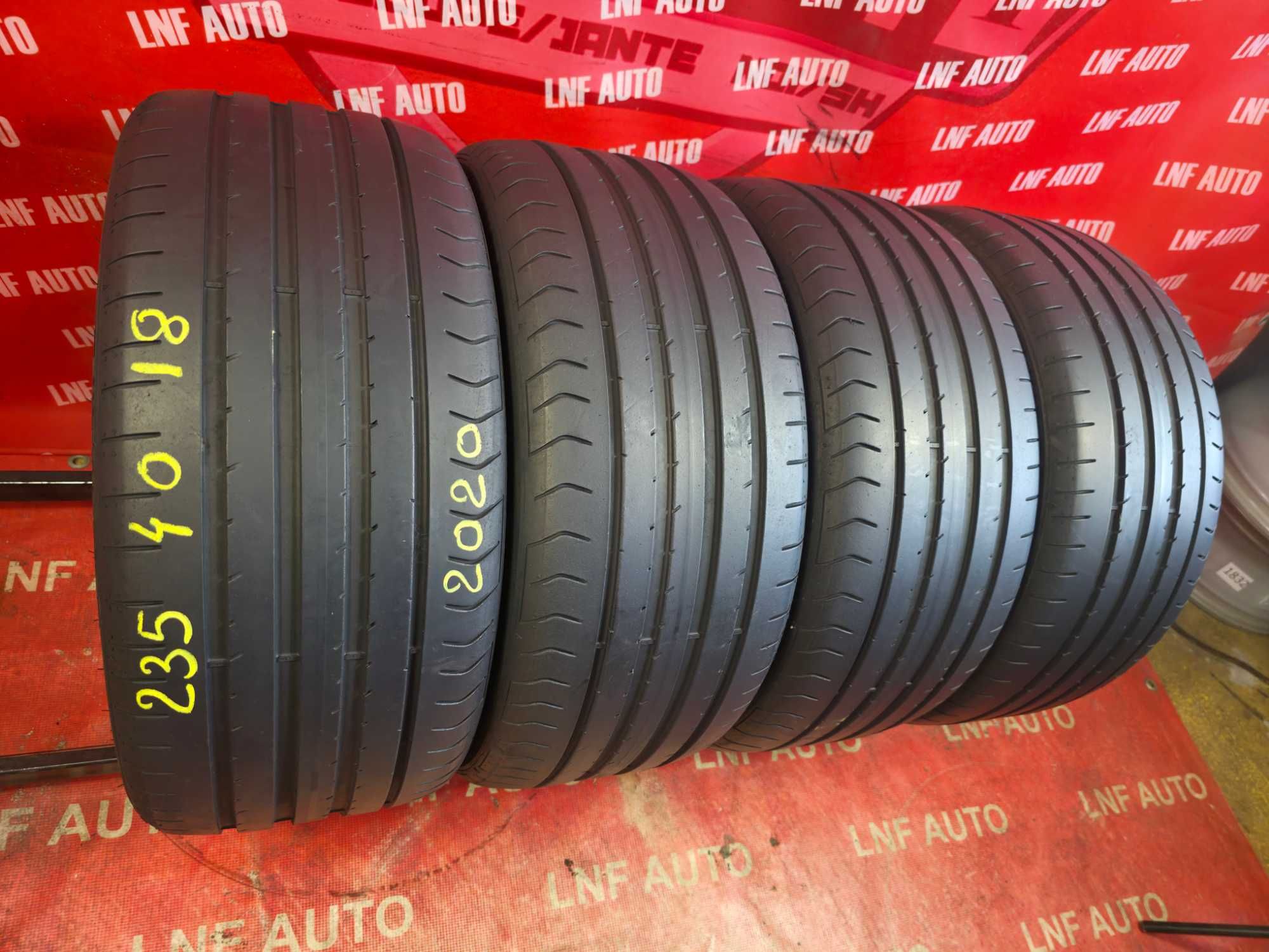 Anvelope de VARA - 235/40/18 - FULDA - 6 MM - DOT 2020 !