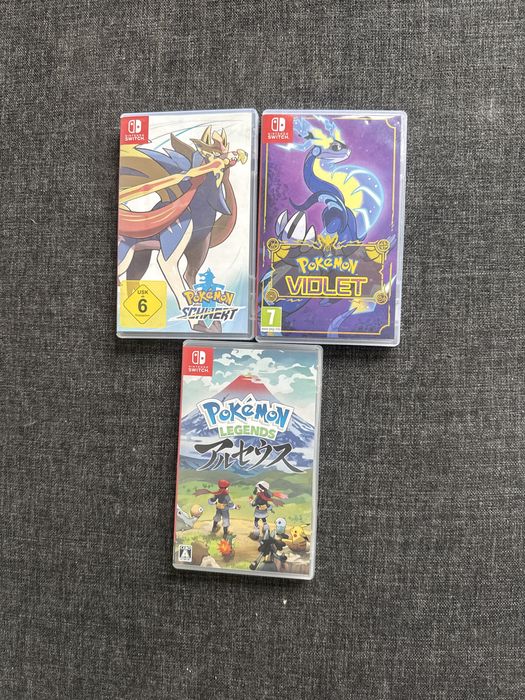 Pokemon switch колекция