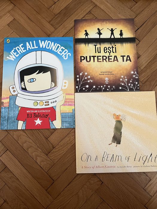 Set 3 cărti pentru copii de dezvoltare personala