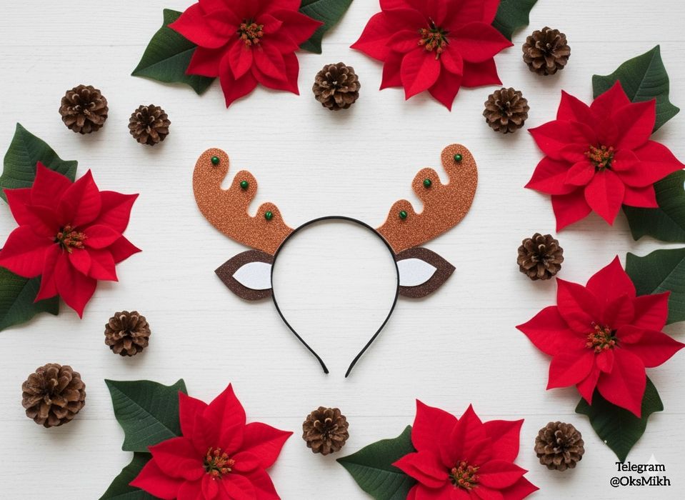 Ободок с Кошачьими ушками