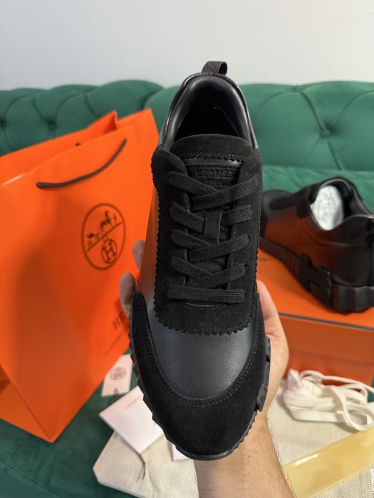 Adidasi Hermes piele naturala 100% Full Box colectie noua