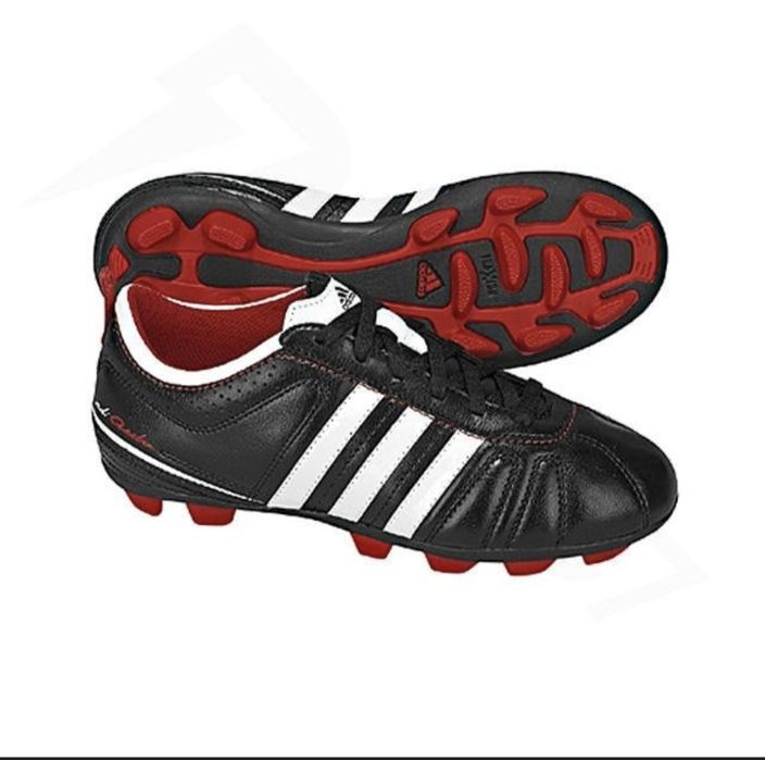 Adidasi ghete fotbal cu crampoane copii de piele Adidas 30