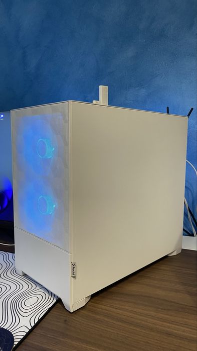 Carcasă Fractal Design Pop Mini Air albă – stare excelentă