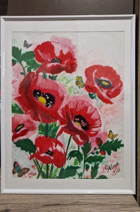 Vând picturi acrilice/ulei pe pânză sau canvas