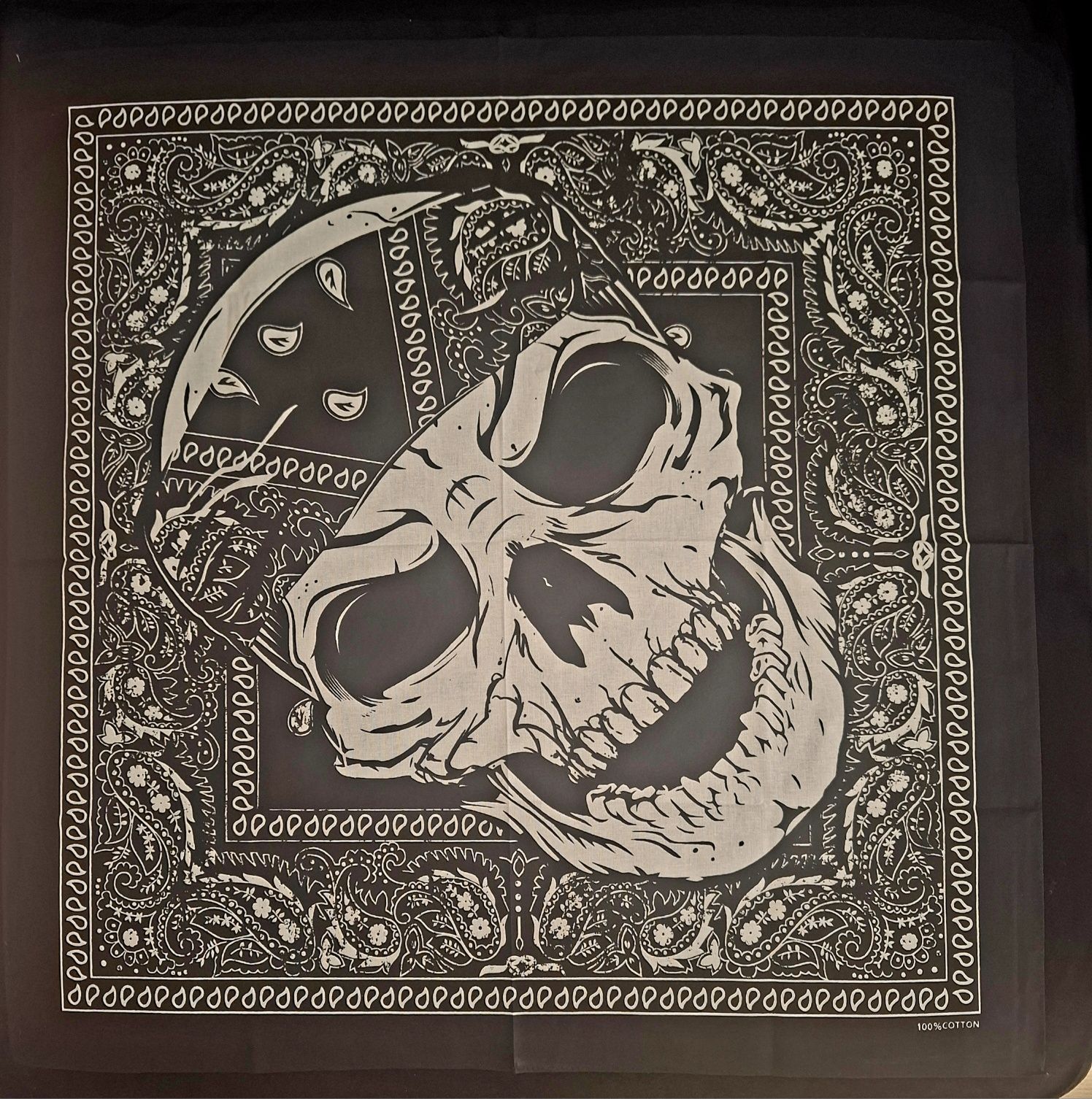 Batic / Bandana din bumbac cu imprimeu