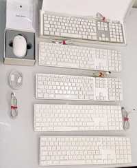 Apple клавиатура, мишка, зарядно/захранване