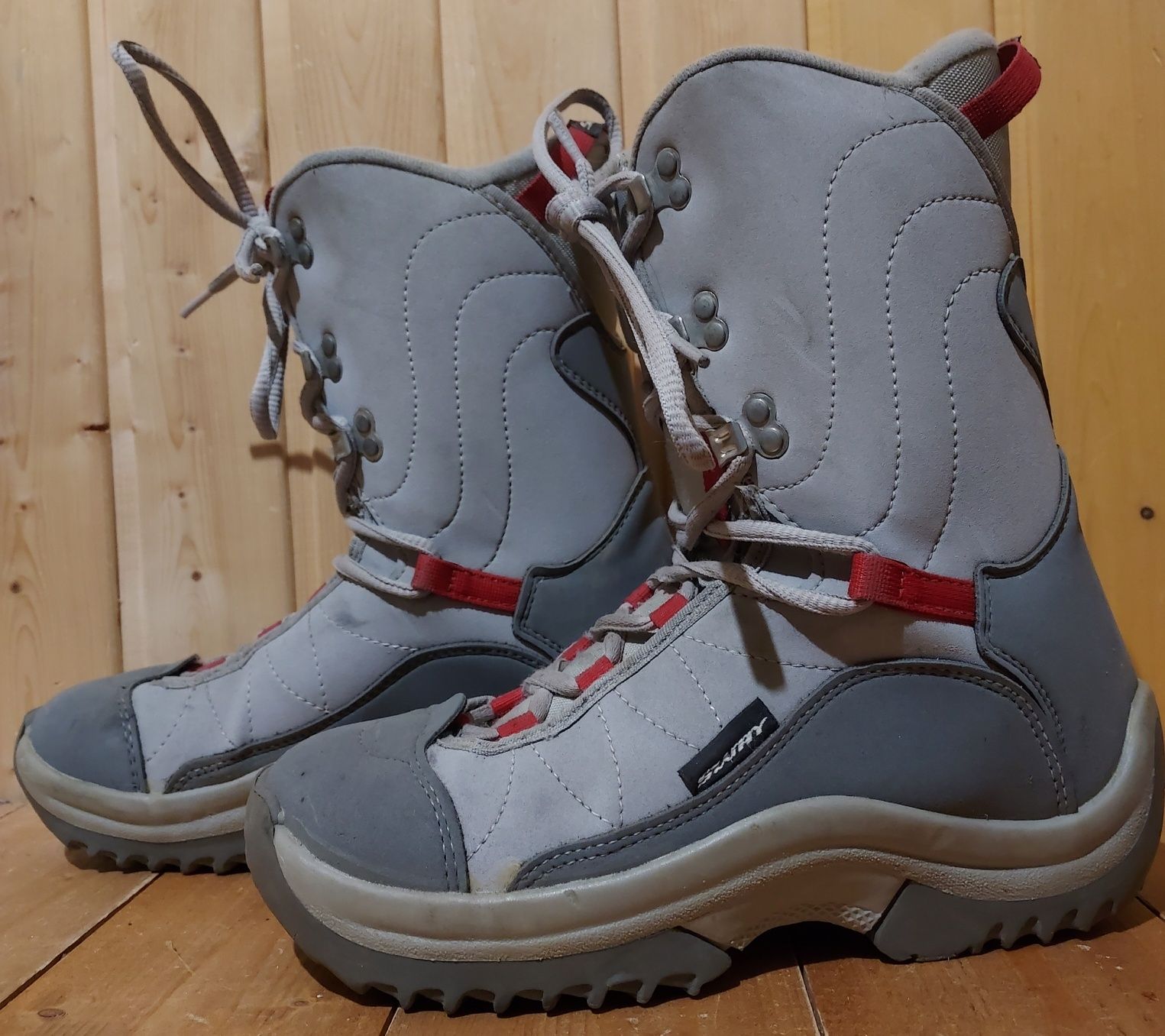 Ghete snowboard gri fem. marima 41-42